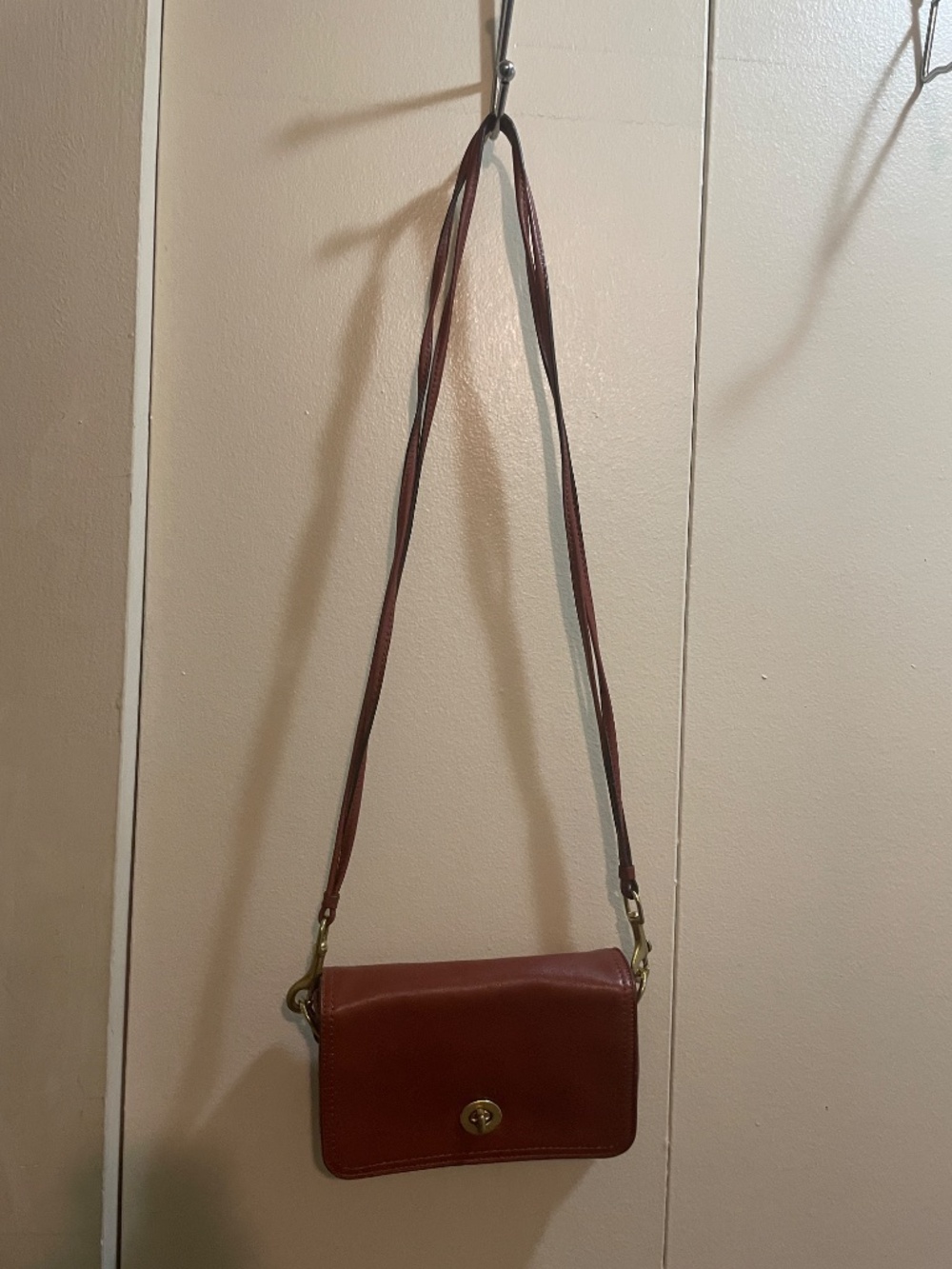 Coach Penny Legacy Leather Crossbody Turnlock - Picture 11 of 13